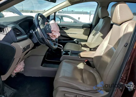 2021 Honda Odyssey Exl z USA, uszkodzony, nr VIN 5FNRL6H77MB023883